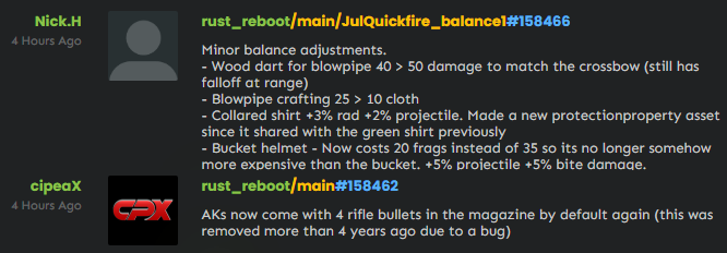 Обновления Rust (последние новости).